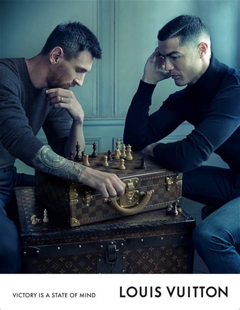 lionel messi louis vuitton|ronaldo and Messi play chess.